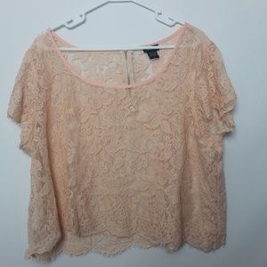 Torrid, Plus Size 2 Crocheted Lace